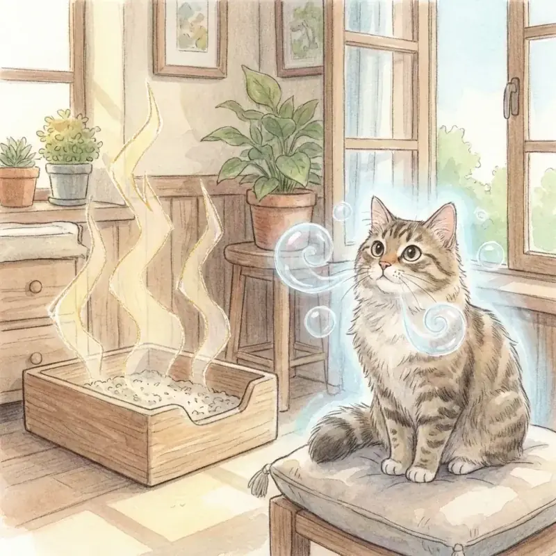 Guide santé sur l'exposition à l'ammoniac pour les propriétaires de chats