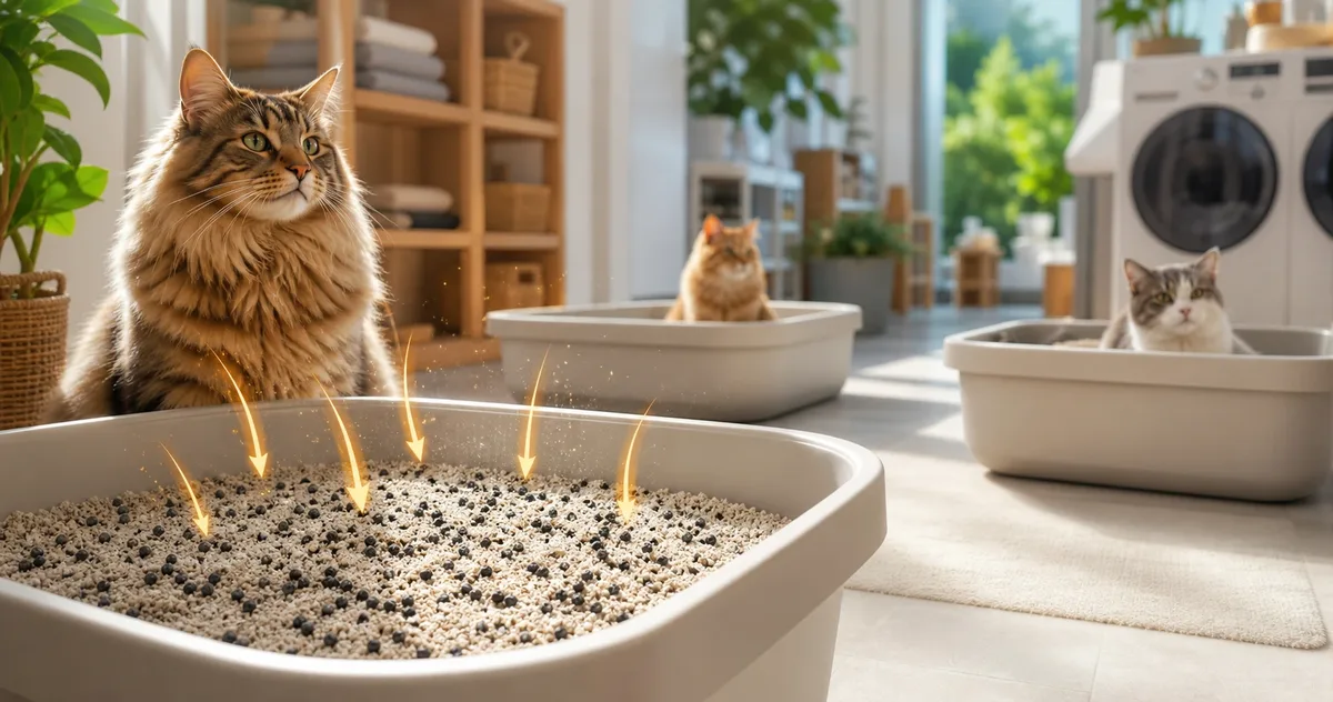 Best cat litter for multiple cats - fresh home with many cats