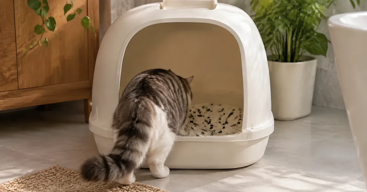 Best covered and enclosed litter boxes for odor control with activated carbon enhancement