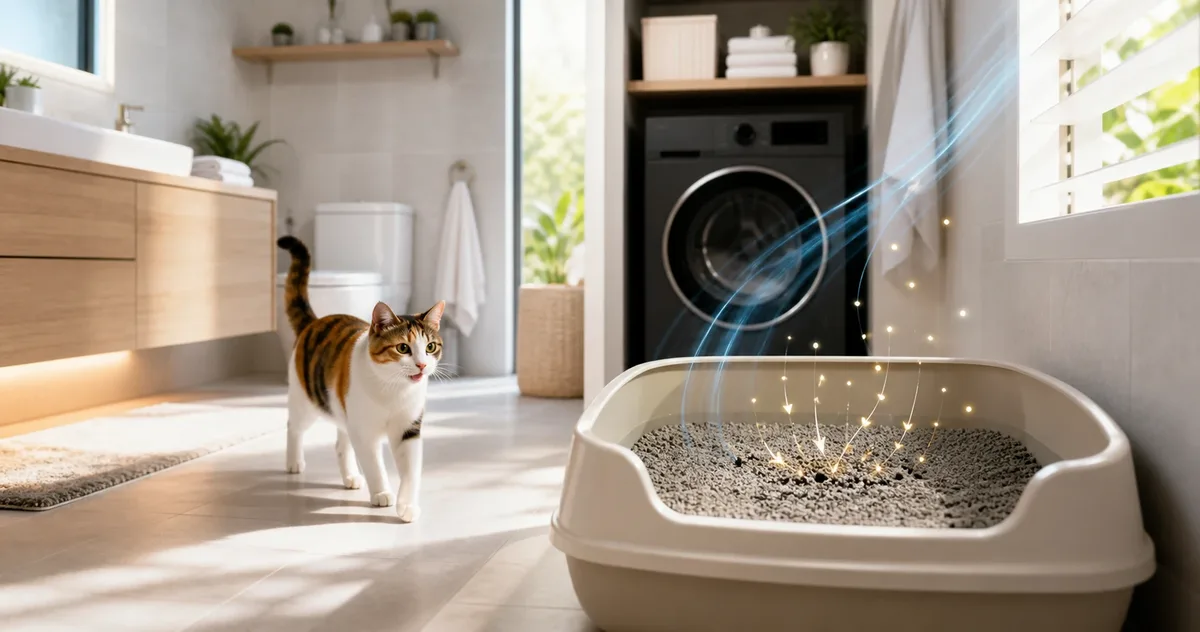 Best Litter Box Location for Odour Control - Placement Guide