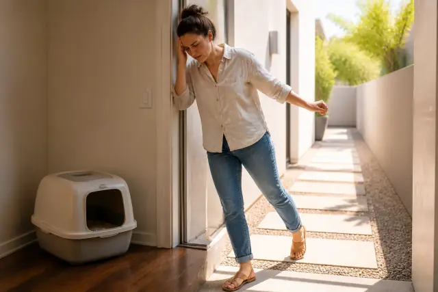 Can Cat Urine Cause Headaches? Why the Litter Box Gives You One