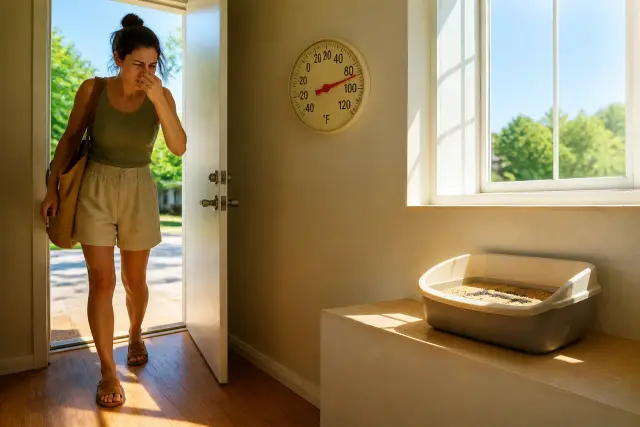 Why Cat Litter Smells Worse in Summer (And 4 Solutions That Actually Work)