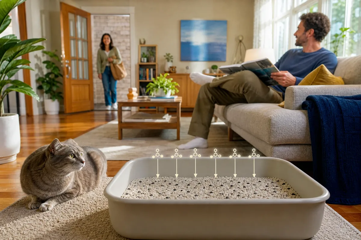 Pourquoi ma maison sent la litière pour chat - guide complet pour éliminer l'odeur