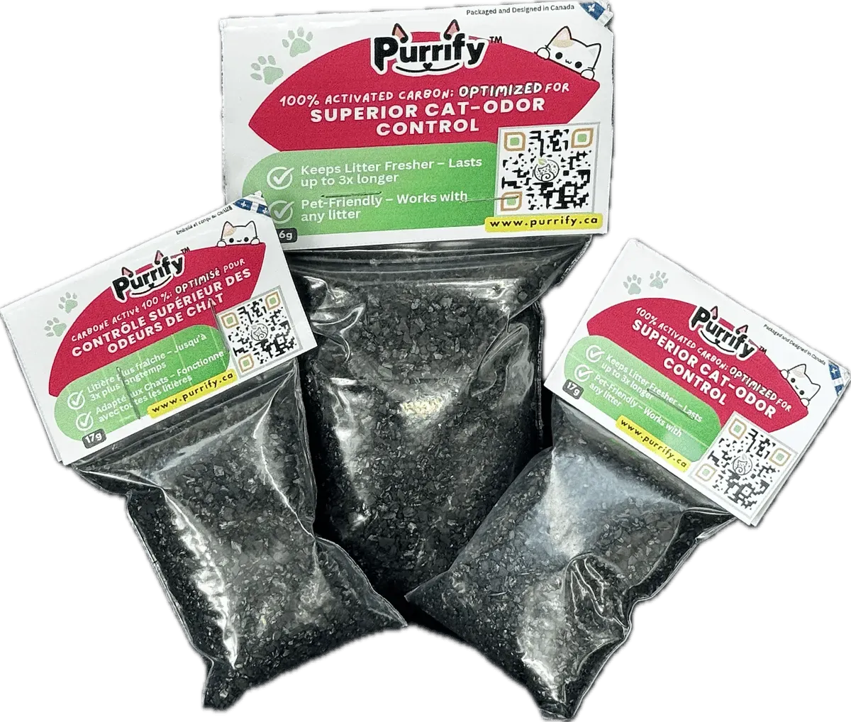 Produits Purrify pour la promotion d'affiliation